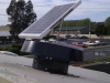 Solar whiz installed on roof