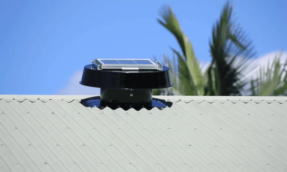 roof ventilator by Solar Whiz